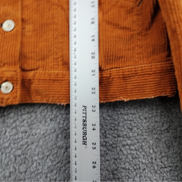 Free People Tan Corduroy Jean Jacket - Picture 4 of 5